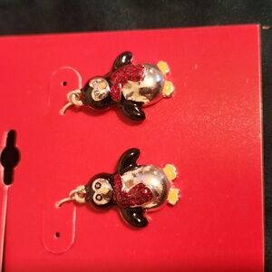 Pigeon earrings